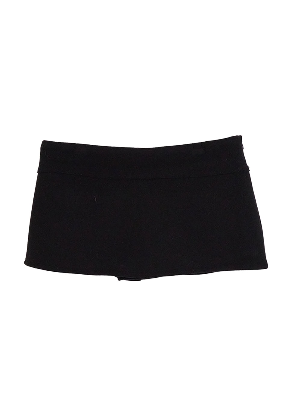 Low Waist Solid Mini Skirt CN405